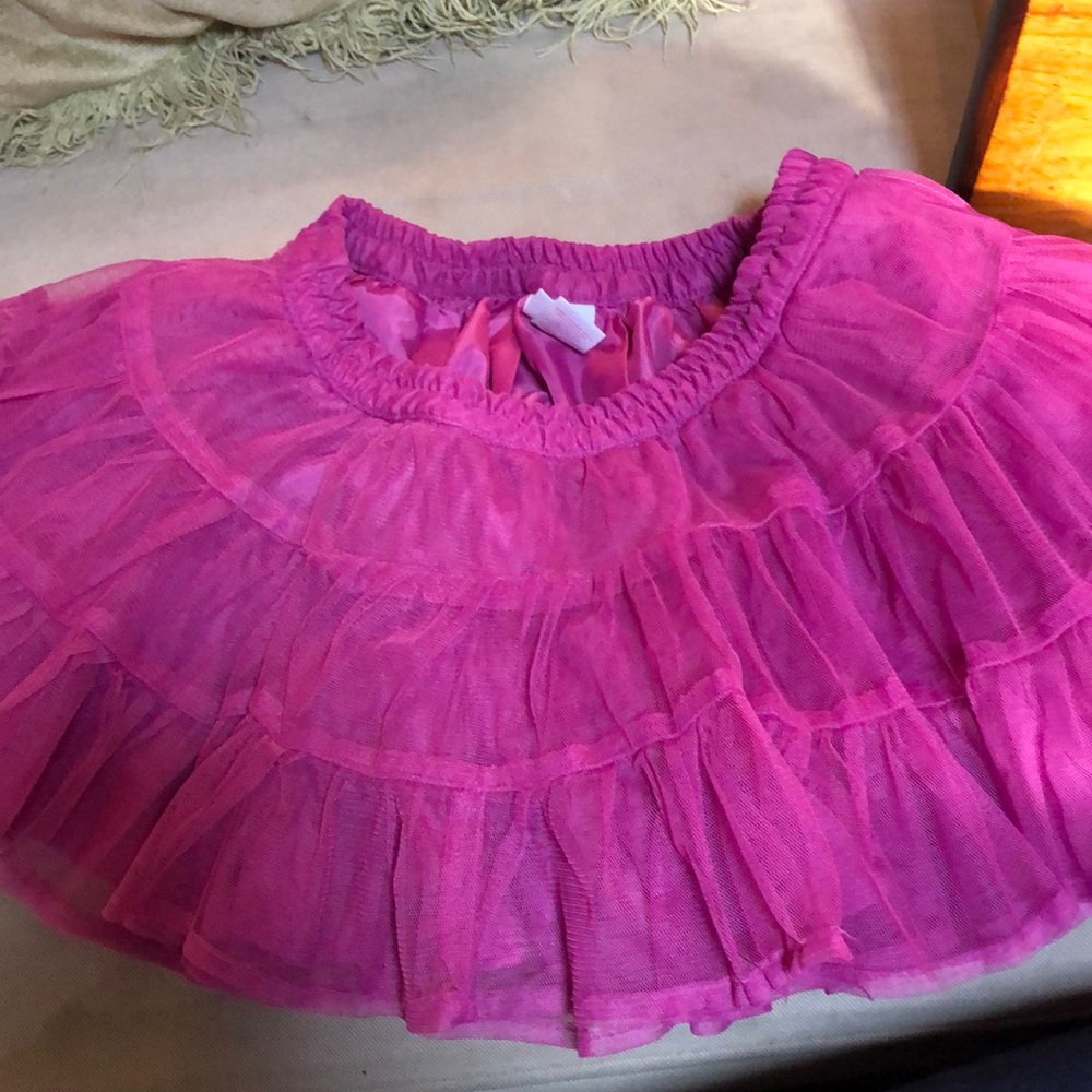 Pink tutu skirt